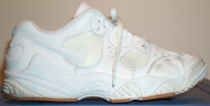 Nike Air Digs III all-white volleyball sneaker