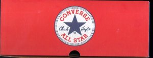 A Converse "Chuck Taylor" All-Star box top from the past