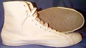 Converse "Chuck Taylor" Wrestling Shoe (white, high-top)