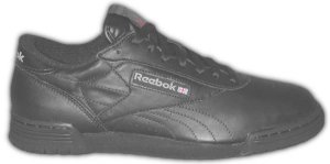 Reebok Ex-O-Fit black low-top fitness shoe for guys