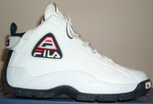 Outside view of the Fila Grant Hill 2 basketball shoe