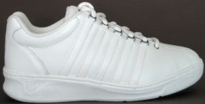 K-Swiss "Elston" shoe (all white)