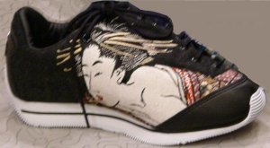 Acupuncture 'Soul of a Geisha' sneakers