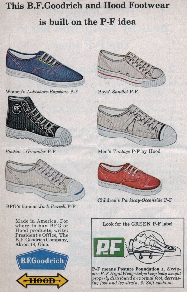 Picture of 1962 P-F Flyer sneakers