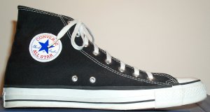 Converse "Chuck Taylor" All-Star black high-tops