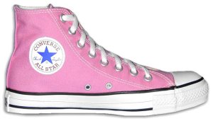 Converse "Chuck Taylor" All-Star pink high-tops Converse "Chuck Taylor" All-Star pink high-tops
