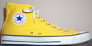 Converse "Chuck Taylor" All Star yellow high-top Converse "Chuck Taylor" All Star yellow high-top