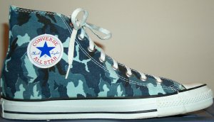 Converse "Chuck Taylor" All Star "Sky Blue Camoflage" high-top Converse "Chuck Taylor" All Star "Sky Blue Camoflage" high-top