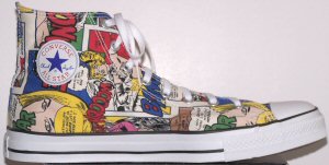 Converse "Chuck Taylor" All-Star high-tops in the Comic pattern Converse "Chuck Taylor" All-Star high-tops in the Comic pattern