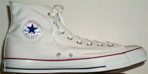 Converse "Chuck Taylor" All Star optical white high-top