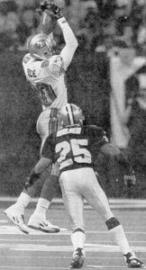 Alex Molden (#25) of the New Orleans Saints wearing Air Jordans to play football