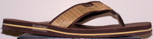 "My Coke Rewards" brown flip-flops "My Coke Rewards" brown flip-flops
