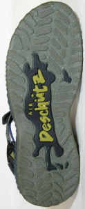 Nike Air Deschütz sport sandal outsole (1995 model)