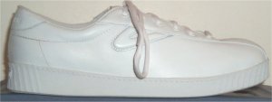 Tretorn Nylite in white leather