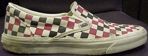 Example of Vans sneaker